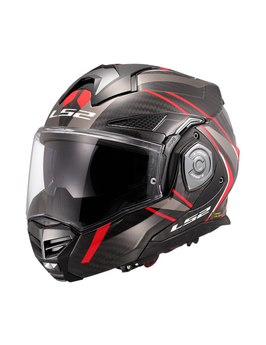 LS2 FF901 Advant X Carbon Future II Gloss Red helmet