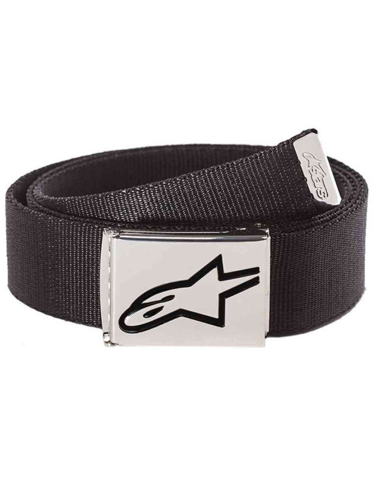 Cinturón Alpinestars Ageless web negro cromado