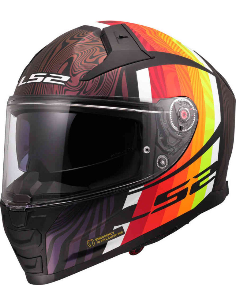 LS2 FF811 Vector 2 Freedom Matt Black Chamal Helmet