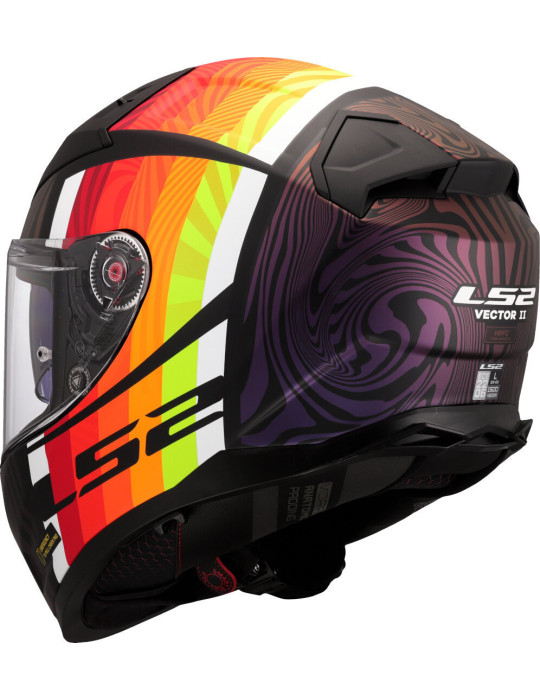 LS2 FF811 Vector 2 Freedom Matt Black Chamal Helmet