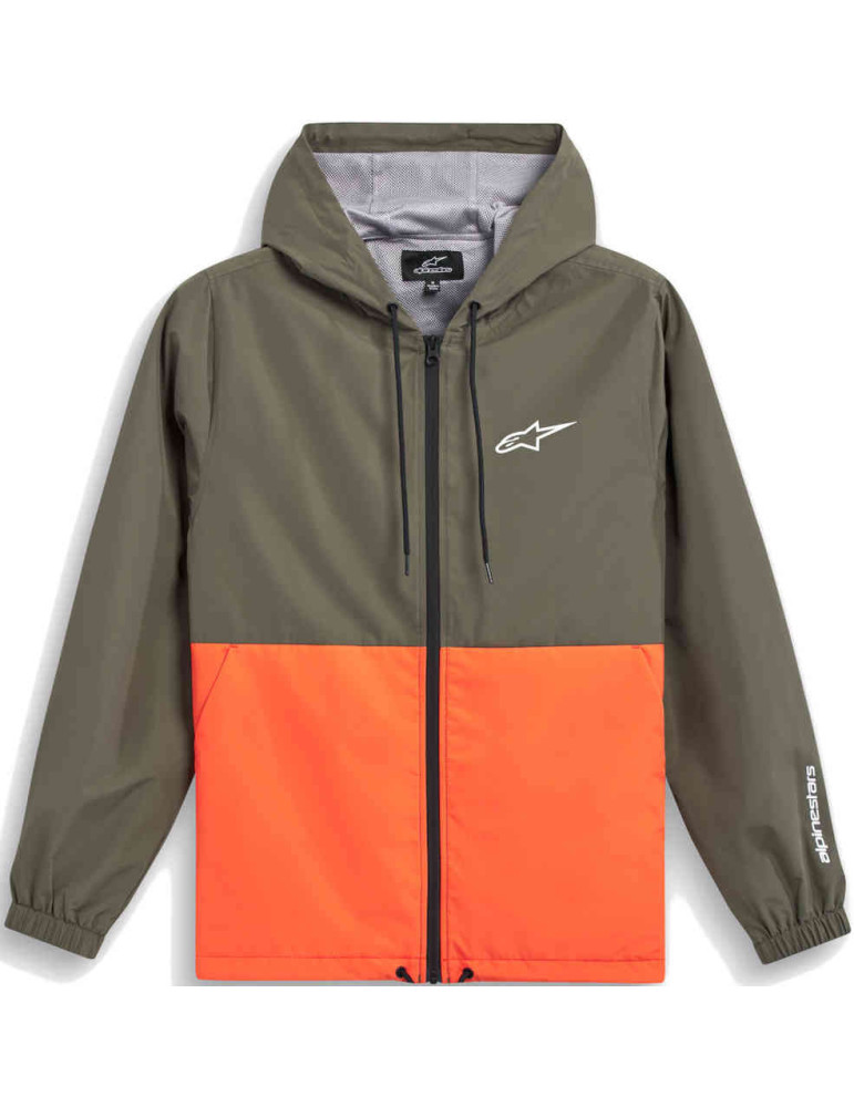 Giacca Alpinestars Speeder Windbreaker Milit Orange