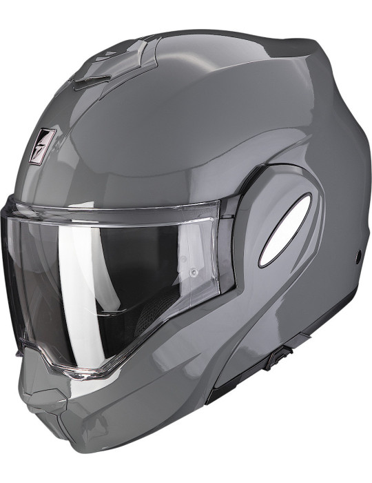 Casco Scorpion EXO Tech EVO Solid Grigio Cemento