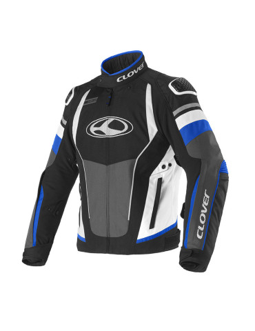 Clover Airblade-5 Jacket White Blue