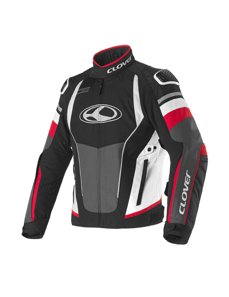 Clover Airblade-5 jacket white red