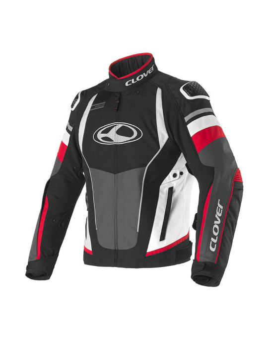 Clover Airblade-5 jacket white red