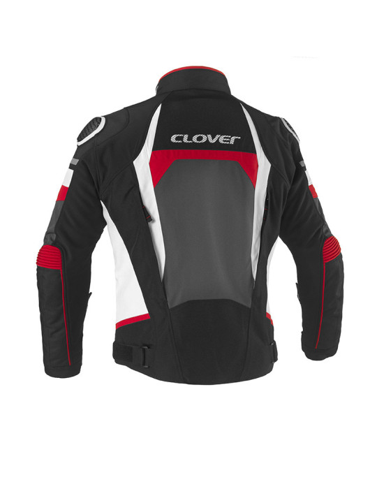 Clover Airblade-5 jacket white red