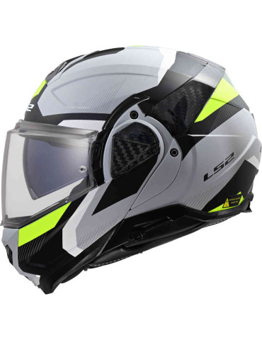 Casco LS2 FF910 Advant 2 Triple Matt Grey Yellow