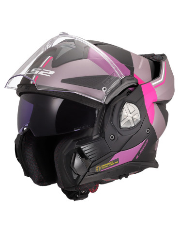 Casco LS2 FF901 Advant X Ultra Gris Mate Morado