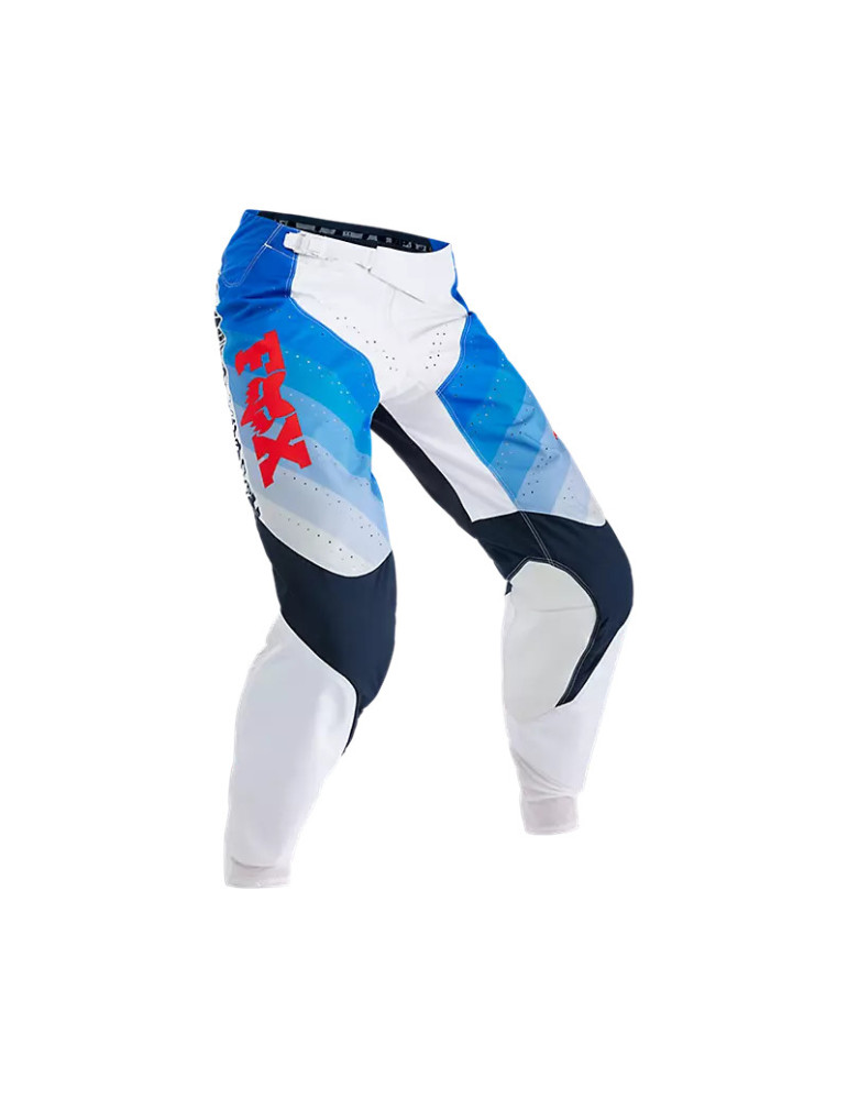 Pantaloni Fox 360 Fade white blue