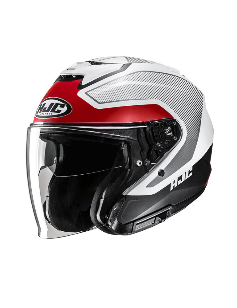 Casco HJC I31 MC1SF Tevis blanco rojo negro