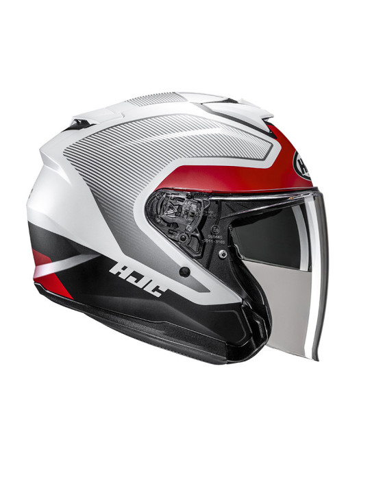 Helm HJC I31 MC1SF Tevis weiß rot schwarz