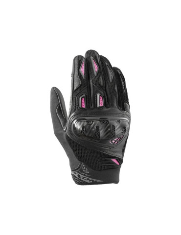 Guanti donna Ixon Rise Air 2 nero fucsia