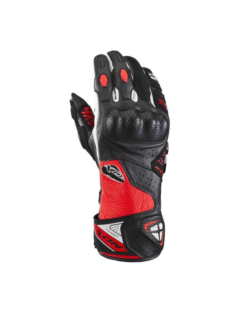 Guanti Ixon Thunder Air nero rosso bianco