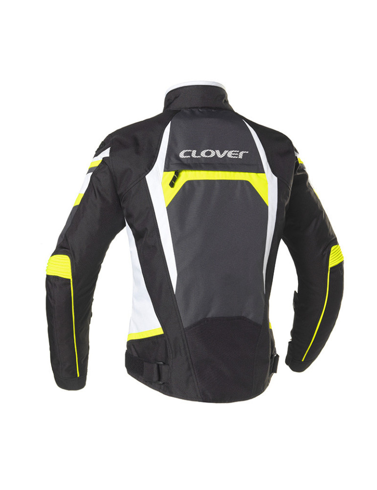 Women's Clover Airblade-4 Jacket White Yellow