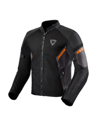 Giacca REV'IT! GT-R Air 3 Black/Neon Orange