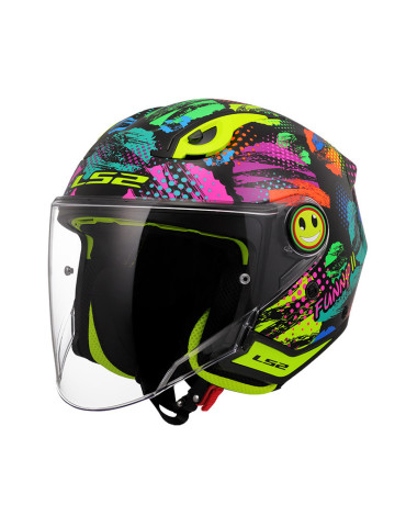 Casco Bimbo LS2 OF622 Funny II Joy Black