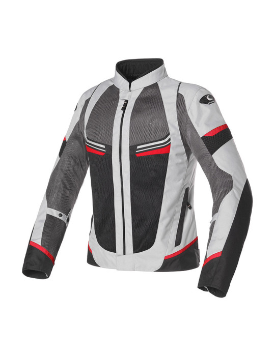 Chaqueta Clover Airjet-5 rojo gris