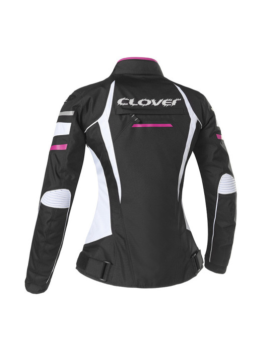 Women's Clover Rainblade-2 WP Jacke Schwarz Fuchsia