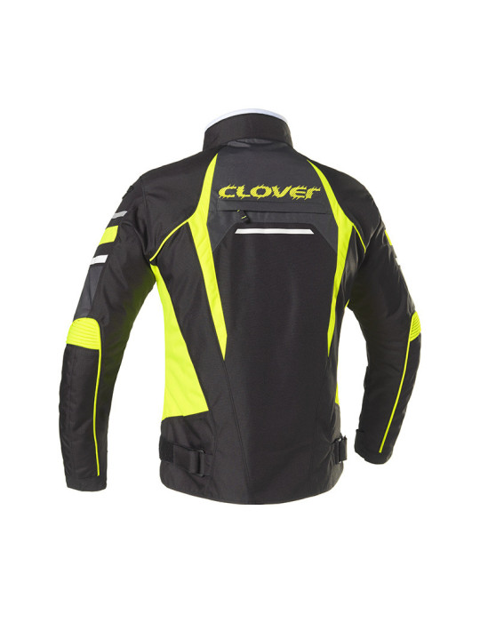 Giacca Donna Clover Rainblade-2 WP nero giallo