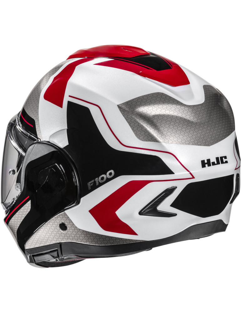Helm HJC F100 BIOS schwarz weiß rot