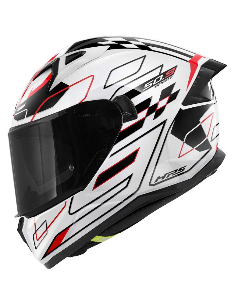 GIVI 50.9 Assault White Black Red helmet