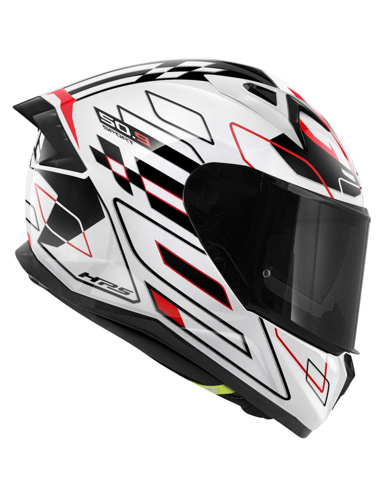GIVI 50.9 Assault White Black Red helmet
