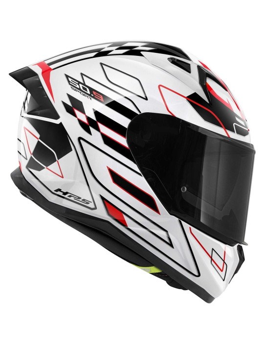 Casco GIVI 50.9 Assault White Black Red