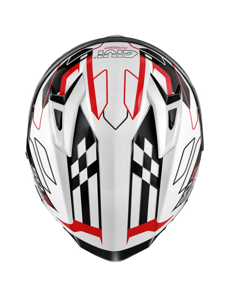 Casco GIVI 50.9 Assault White Black Red