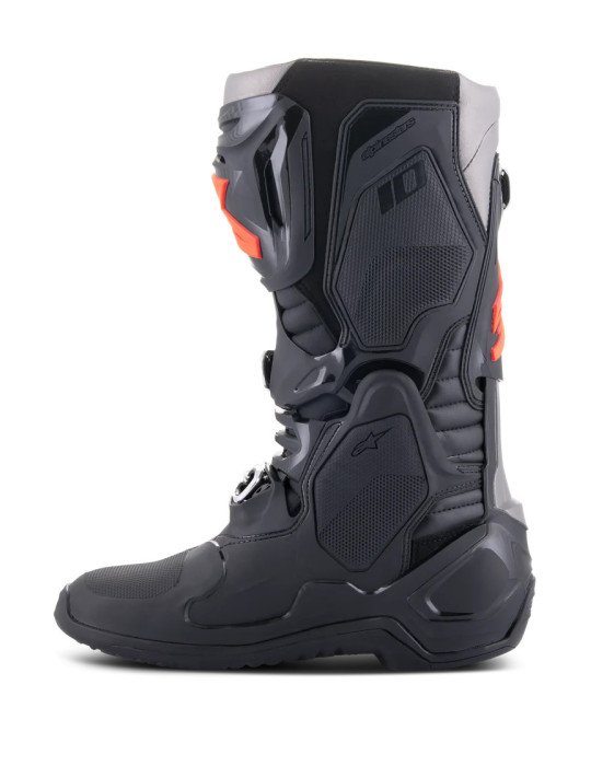 Stiefel Alpinestars Tech 10 Schwarz Rot Fluo