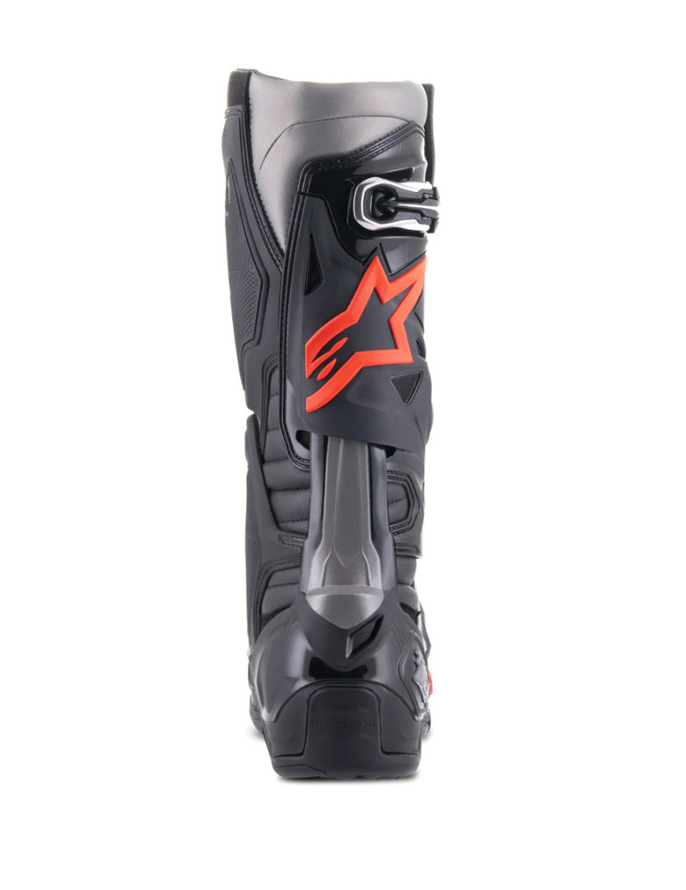 Botas Alpinestars Tech 10 Negro Rojo Fluo