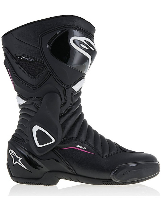 Botas mujer Alpinestars SMX-6 V2 negro blanco fucsia