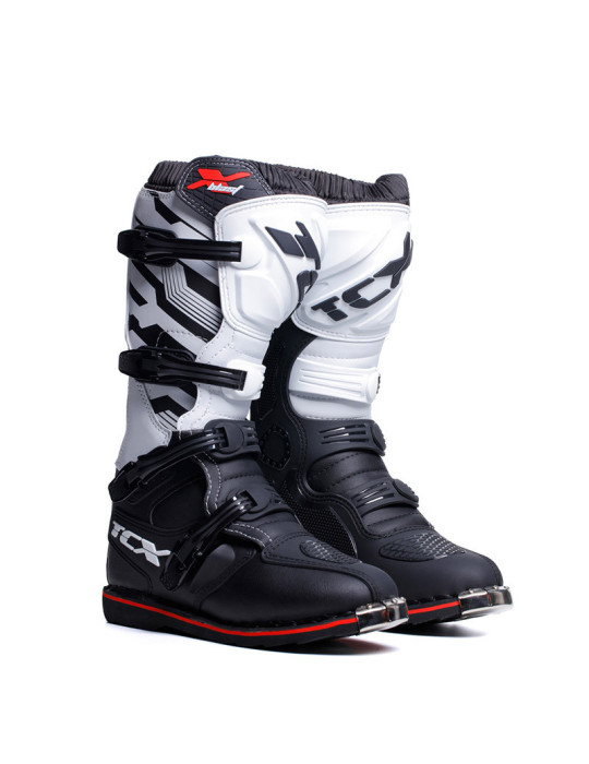 Stiefel TCX X-Blast schwarz weiß rot