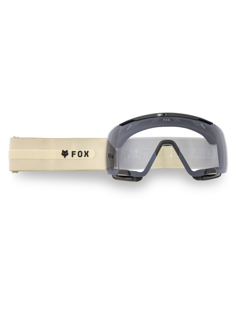 Máscara Fox MTB Purevue negra crema transparente