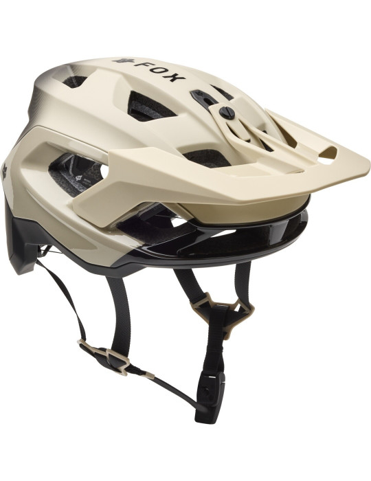 Casque VTT Fox Speedframe Pro Backfade CE Crème