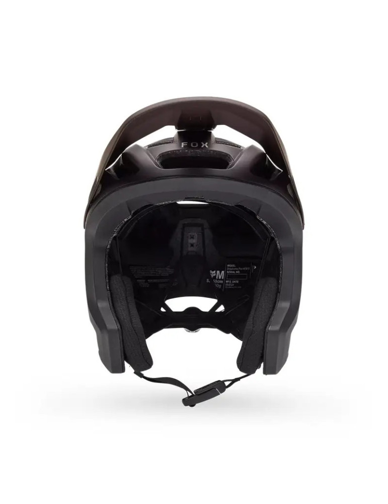 MTB Helmet Fox Dropframe Pro Grid CE Cocoa