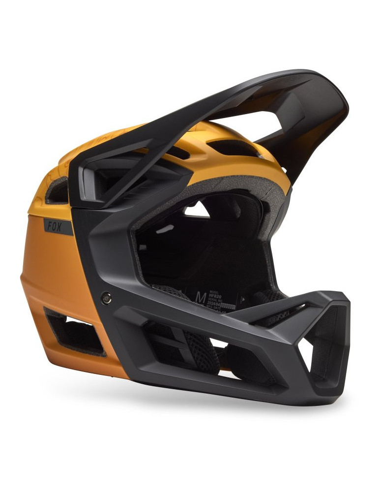 MTB-Helm Fox Proframe Frequency CE Karamell