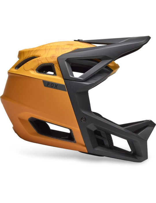 MTB Helmet Fox Proframe Frequency CE Caramel