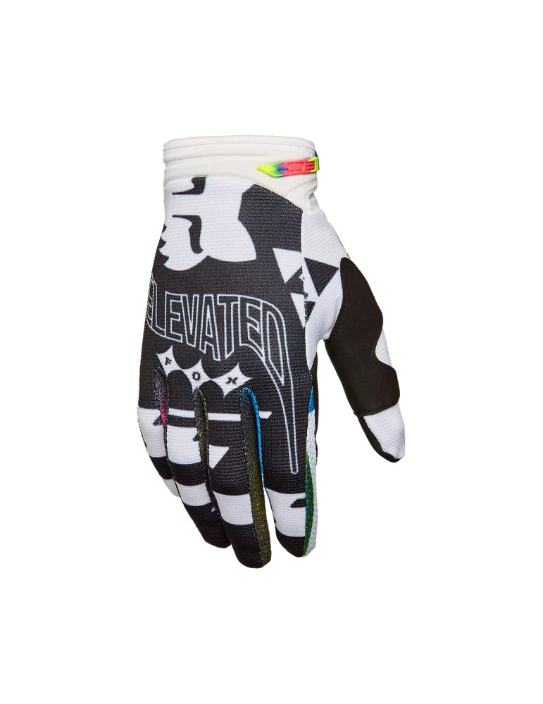 Guantes Fox 180 Image Cosmo blanco negro