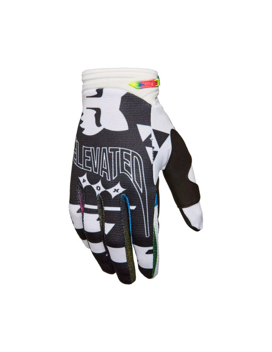 Guantes Fox 180 Image Cosmo blanco negro
