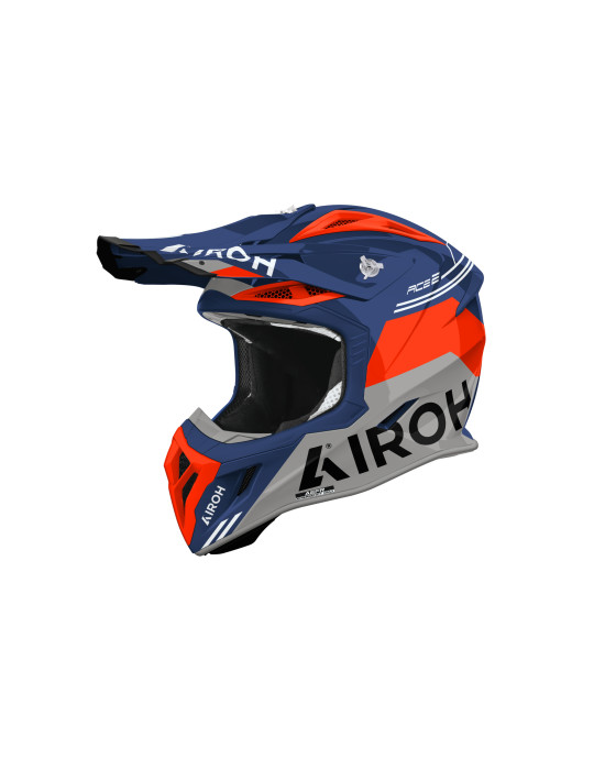 Helmet Airoh Aviator ACE 2 Fury Cerulean Gloss