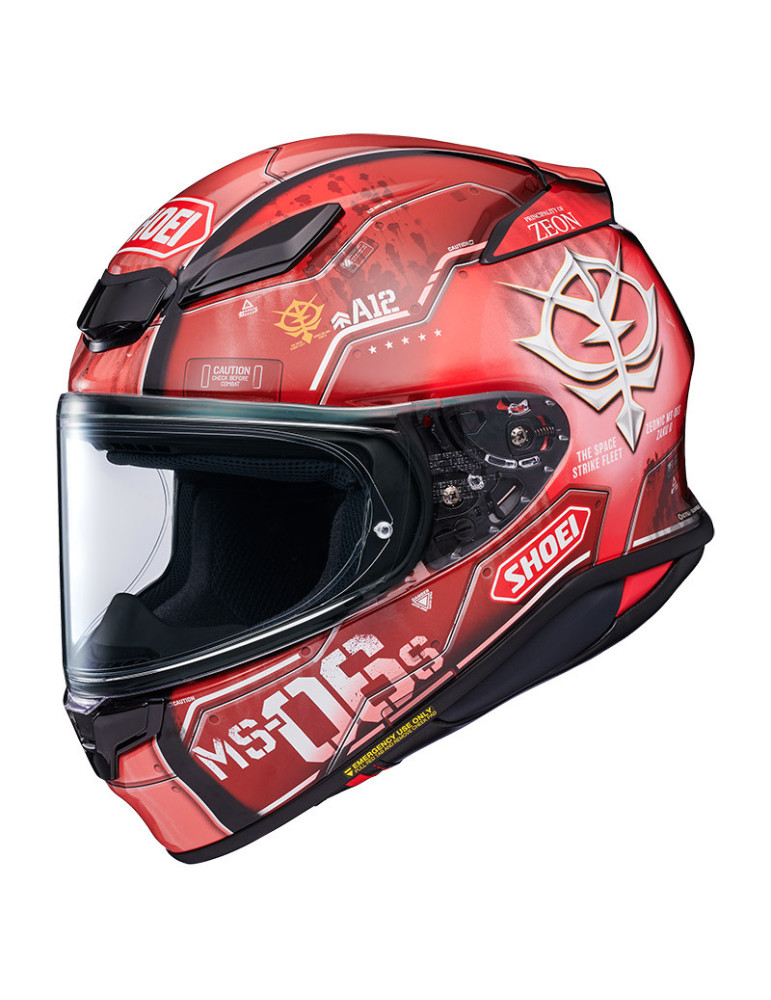 Shoei NXR2 Char's Zaku II TC-1 helmet