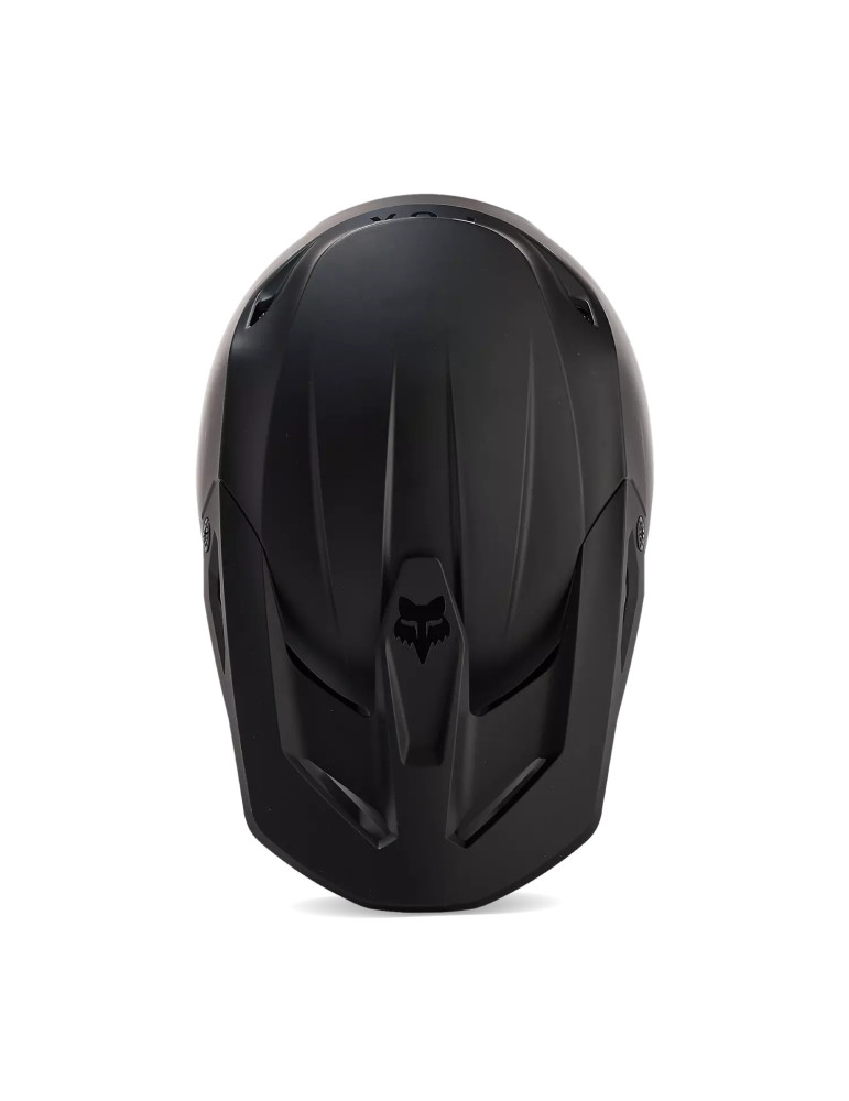 Casco Fox V1 negro mate sólido