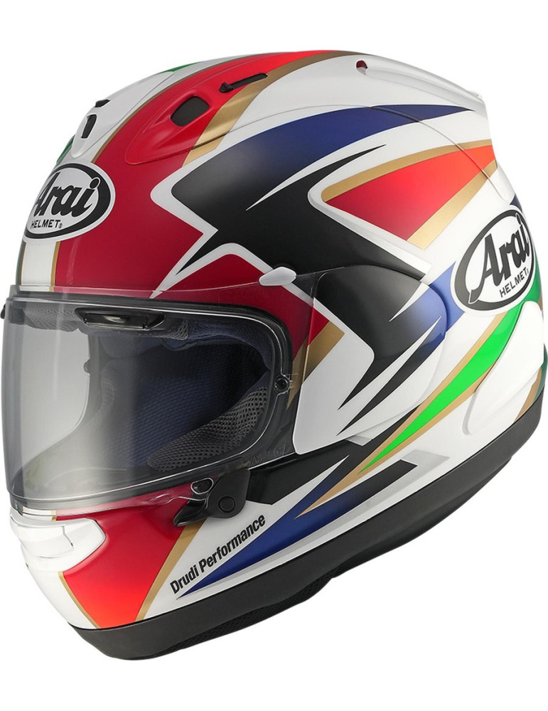 Arai RX-7V Evo Cadalora Restyle white version