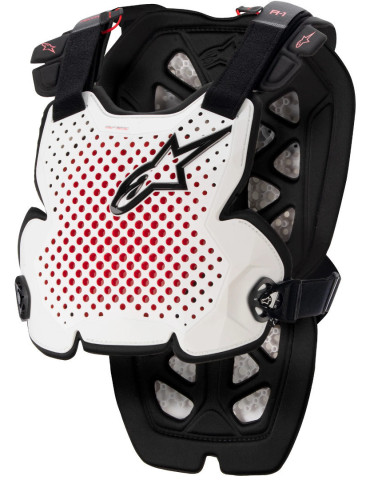Alpinestars A-1 Pro Pecho blanco negro rojo