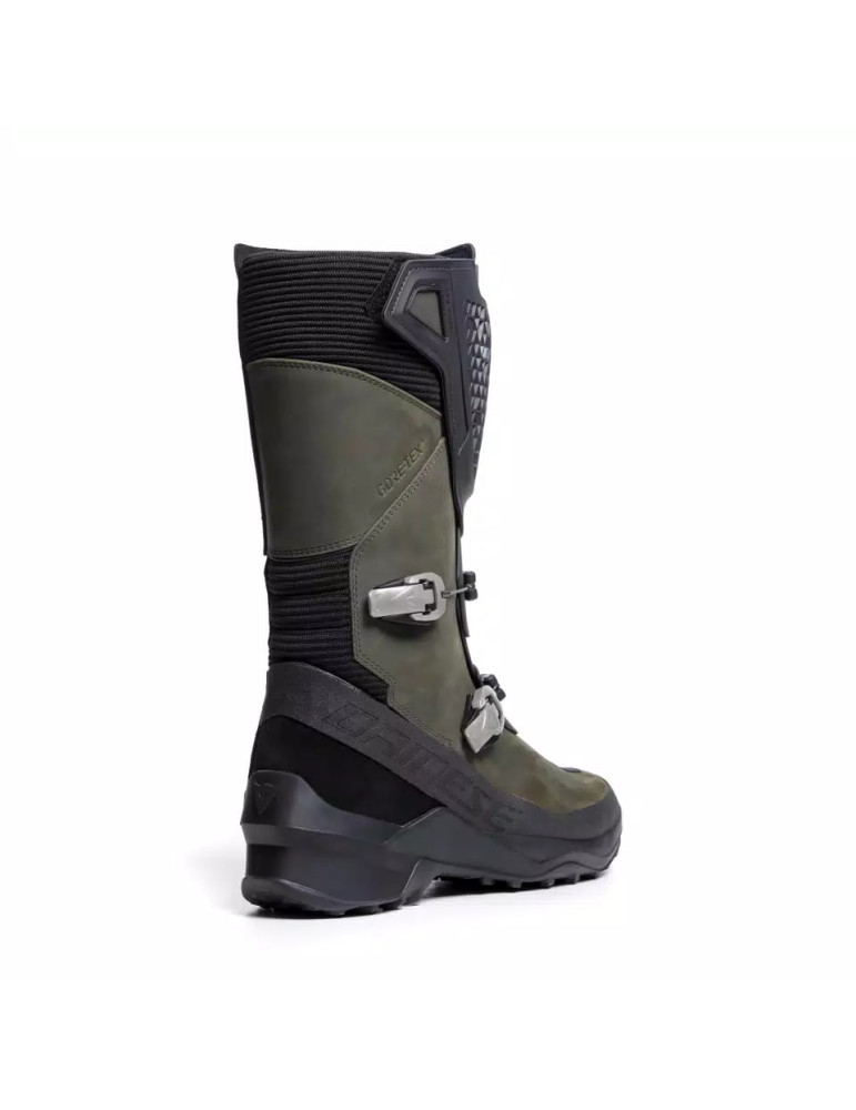 Bottes Dainese Seeker Goretex noir vert militaire