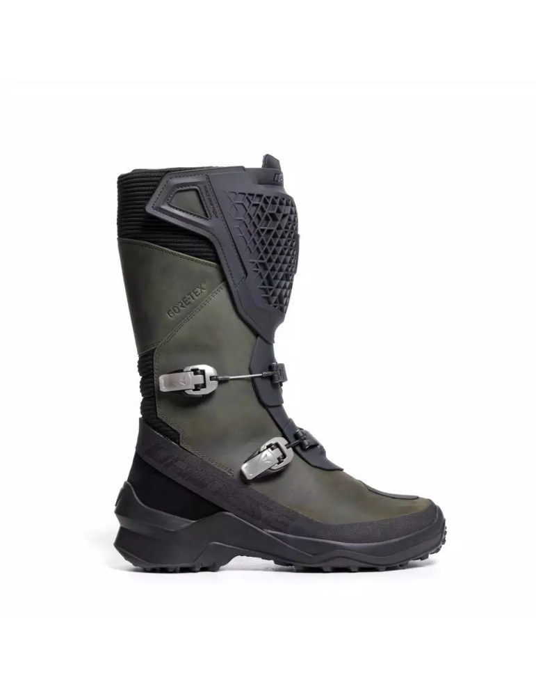 Bottes Dainese Seeker Goretex noir vert militaire