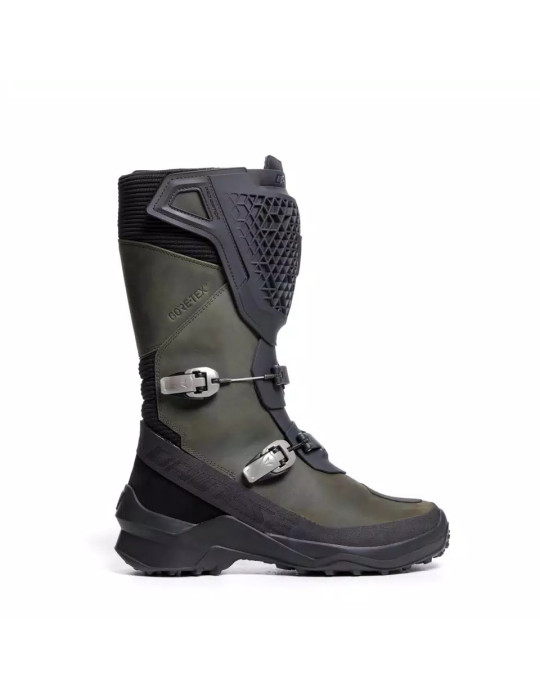 Stiefel Dainese Seeker Goretex schwarz militärgrün