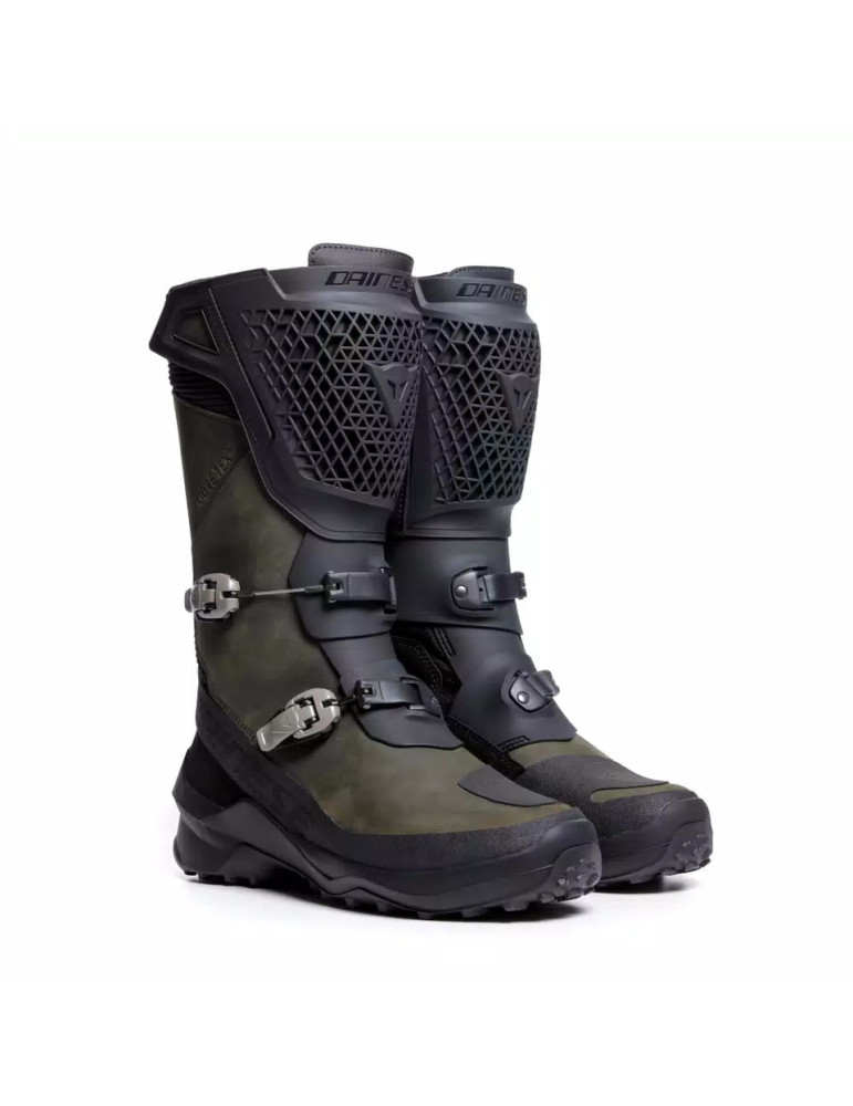 Boots Dainese Seeker Goretex black military green