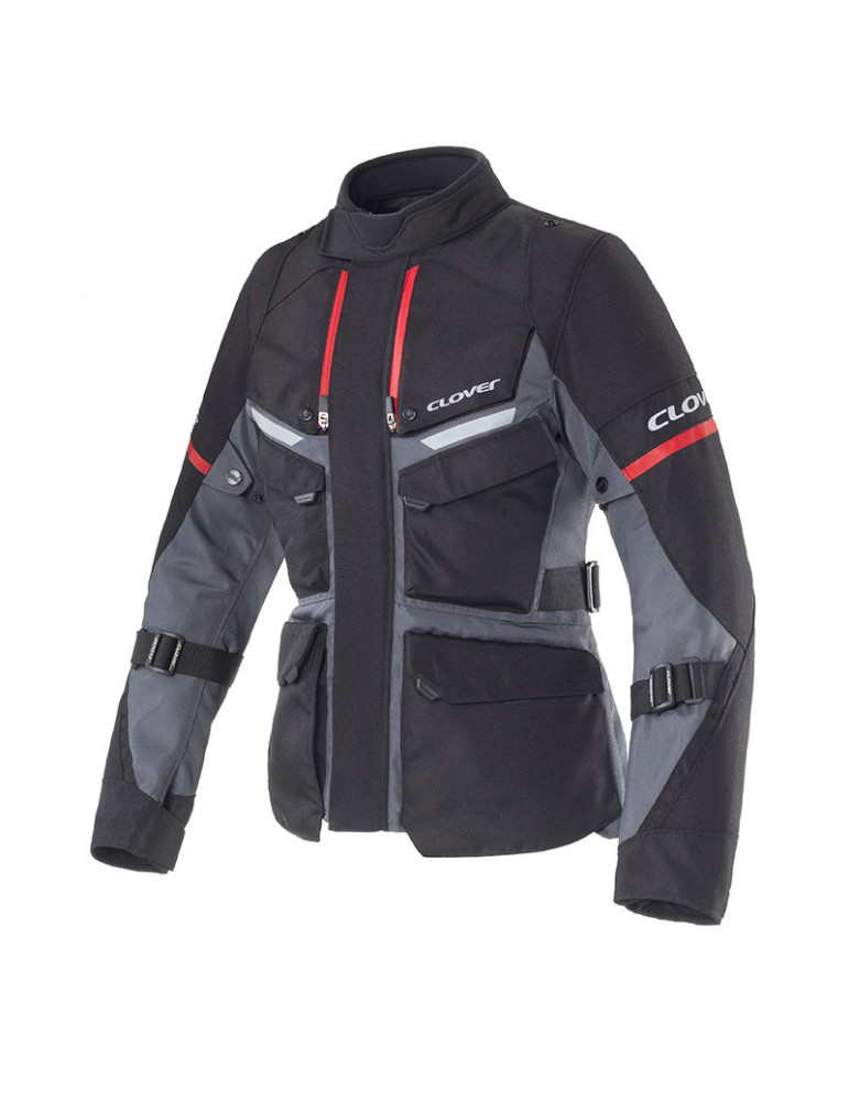 Women's Clover Scout-5 WP jacket red black