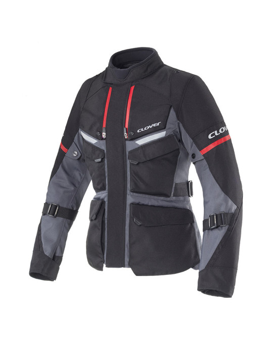 Women's Clover Scout-5 WP jacket red black